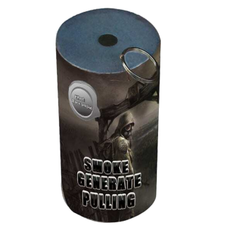 Rookgranaat Zwart (Wire Pull)